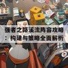 强者之路溪流阵容攻略：构建与策略全面解析